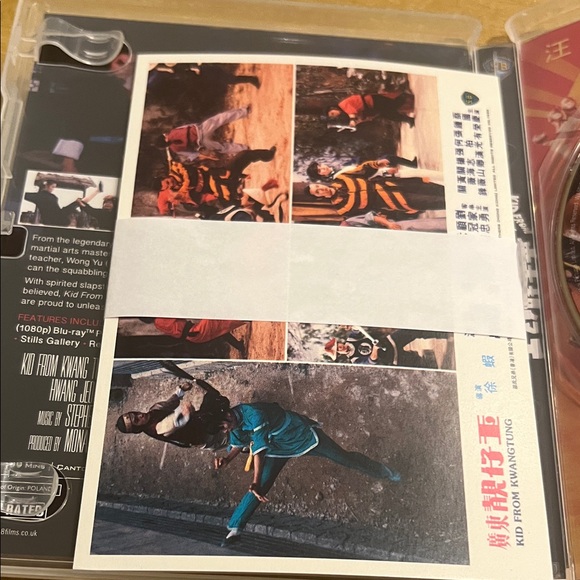 #1164+ Kid From Kwangtung Movie / movie poster inside Blu-ray. - Picture 3 of 6